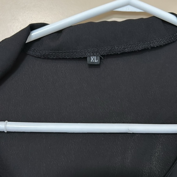 Sheer black dress size XL - Picture 2 of 5